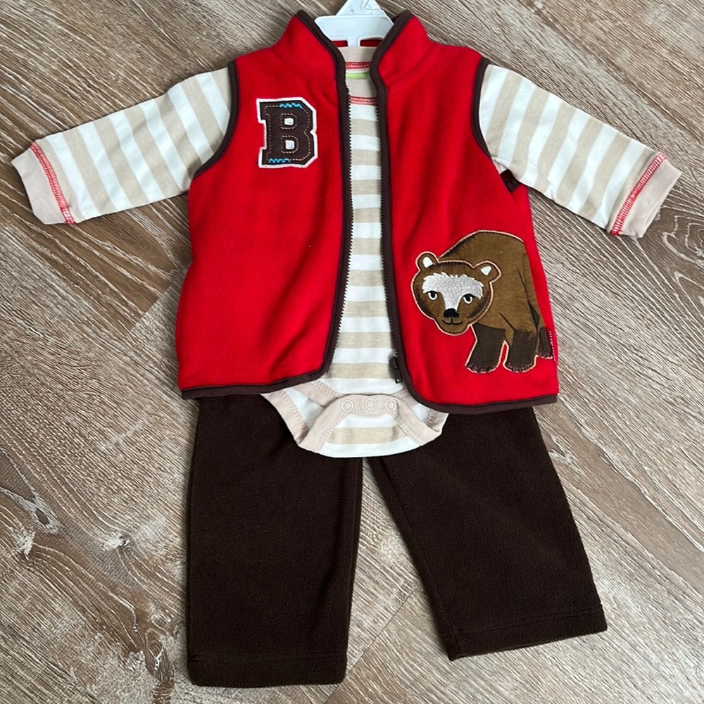 Bear matching outfit